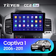 Штатная магнитола Teyes CC2 Plus 4/32 Chevrolet Captiva (2006-2011) (0din) F1