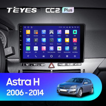 Штатная магнитола Teyes CC2 Plus 3/32 Opel Astra H (2006-2014) F1