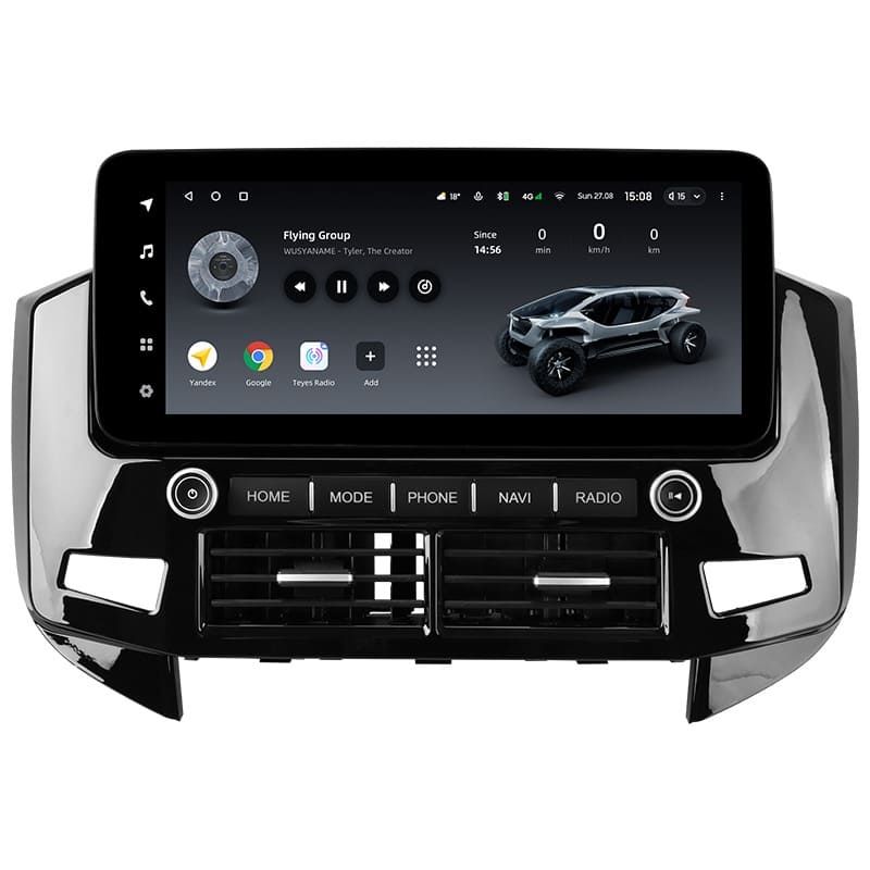 Переходная рамка Mitsubishi Pajero 4 V80 V90 (2006-2024) Тип-B (12,3&quot;)