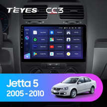 Штатная магнитола Teyes CC3 4/32 Volkswagen Jetta 5 (2005-2010) F3