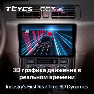 Штатная магнитола Teyes CC3 2K 360 6/128 Toyota Camry 5 XV 20 (1996-2002)