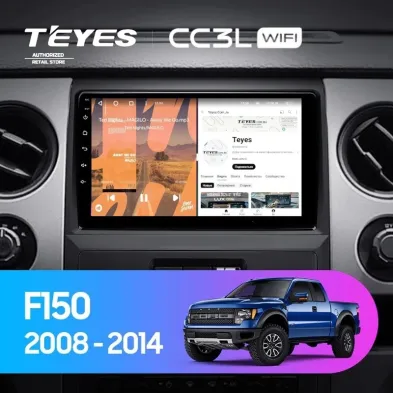 Штатная магнитола Teyes CC3L WiFi 2/32 Ford F150 P415 Raptor (2008-2014) F1