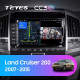 Штатная магнитола Teyes CC3 2K 6/128 Toyota Land Cruiser 11 200 (2007-2015) Тип-B