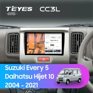 Штатная магнитола Teyes CC3L 4/32 Suzuki Every 5 (2005-2015)