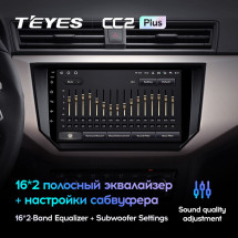 Штатная магнитола Teyes CC2L Plus 1/16 Seat Ibiza (2017-2020)