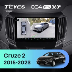 Штатная магнитола Teyes CC4 Pro 360 8/128 Chevrolet Cruze 2 (2015-2023)