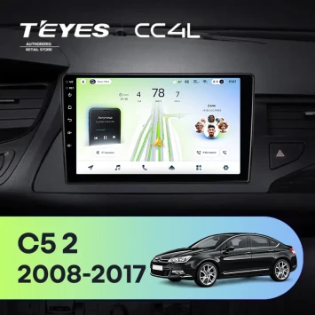 Штатная магнитола Teyes CC4L 6/64 с DTS Citroen C5 2 (2008-2017) F2 (0din) F2