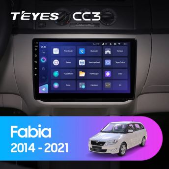 Штатная магнитола Teyes CC3 2K 4/64 Skoda Fabia (2014-2021)