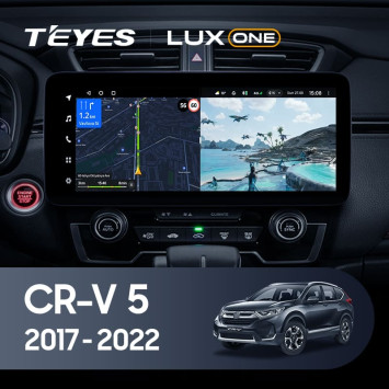 Штатная магнитола Teyes LUX ONE 4/64 Honda CR-V 5 RT RW (2017-2022)