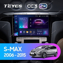 Штатная магнитола Teyes CC3 2K 4/64 Ford S-MAX 1 (2006-2015)