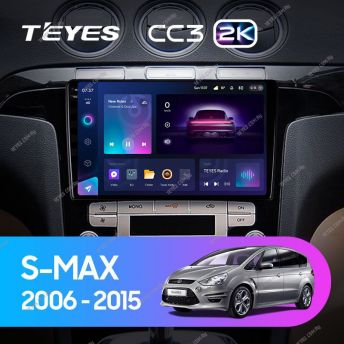 Штатная магнитола Teyes CC3 2K 4/64 Ford S-MAX 1 (2006-2015) F1