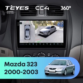 Штатная магнитола Teyes CC4 360 6/64 Mazda 323 BJ (2000-2003)