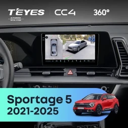 Штатная магнитола Teyes CC4 360 8/128 Kia Sportage 5 (2021-2026) F1