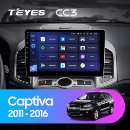 Штатная магнитола Teyes CC3 4/32 Chevrolet Captiva 1 (2011-2016)