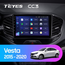 Штатная магнитола Teyes CC3 4/64 LADA Vesta Cross Sport (2015-2023)