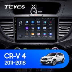 Штатная магнитола Teyes X1 4G 2/32 Honda CR-V 4 RM RE (2011-2018) 9 дюймов Тип-A