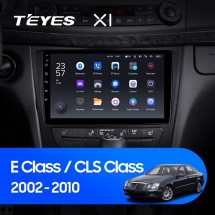Штатная магнитола Teyes X1 4G 2/32 Mercedes Benz E-Class S211 W211 CLS-Class C219 (2002-2010)