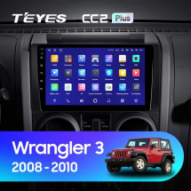Штатная магнитола Teyes CC2L Plus 1/16 Jeep Wrangler 3 JK (2008-2010) F1