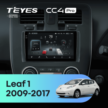 Штатная магнитола Teyes CC4 Pro 12/256 Nissan Leaf 1 (2009-2017)