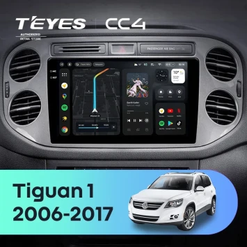 Штатная магнитола Teyes CC4 6/64 Volkswagen Tiguan 1 NF (2006-2011) F2