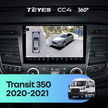 Штатная магнитола Teyes CC4 360 6/64 Ford Transit 350 (2020-2021)