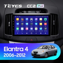 Штатная магнитола Teyes CC2 Plus 4/32 Hyundai Elantra 4 HD (2006-2012)