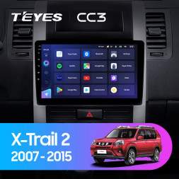 Штатная магнитола Teyes CC3 4/32 Nissan X-Trail T31 (2007-2015)