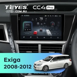 Штатная магнитола Teyes CC4 Pro 12/256 Subaru Exiga (2008-2012)