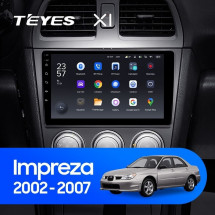 Штатная магнитола Teyes X1 4G 2/32 Subaru Impreza GD GG 2002-2007