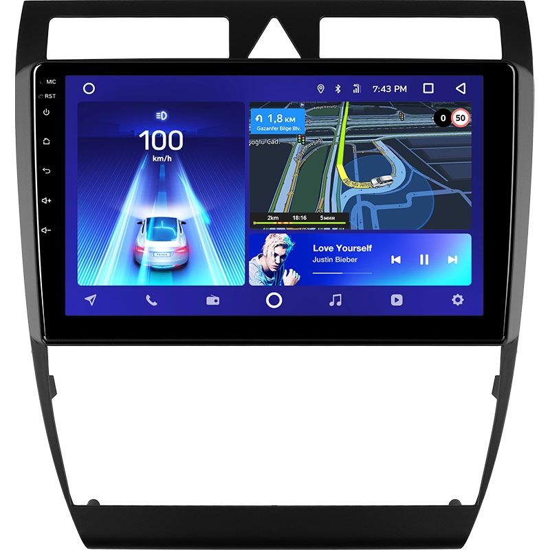 Переходная рамка Audi A6 2 (1997-2004) / S6 2 (1999-2004) / RS6 1 (2002-2006) (9&quot;)