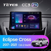 Штатная магнитола Teyes CC3 2K 4/32 Mitsubishi Eclipse Cross (2017-2021) F2