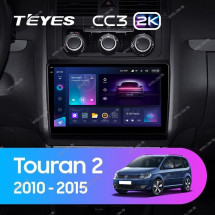 Штатная магнитола Teyes CC3 2K 4/32 Volkswagen Touran 2 1T (2010-2015)