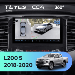 Штатная магнитола Teyes CC4 360 8/128 Mitsubishi L200 5 (2018-2020) F1