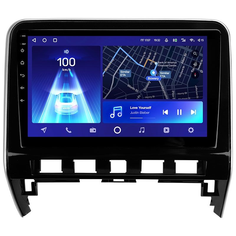 Переходная рамка Nissan Serena 5 C27 (2016-2021) F1 Правый руль (10&quot;)