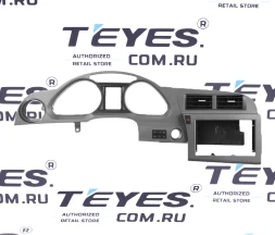 Переходная рамка Audi A6 C6 (2004-2011) / S6 3 (2006-2011) / RS6 2 (2007-2012) (9")