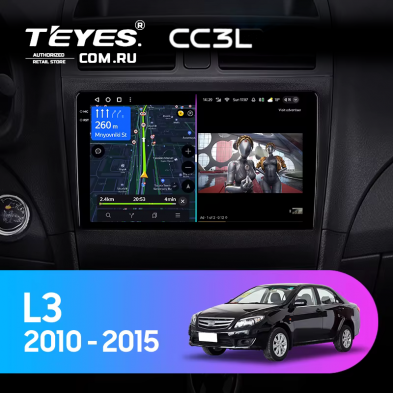 Штатная магнитола Teyes CC3L 4/32 BYD L3 (2010-2015)
