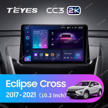 Штатная магнитола Teyes CC3 2K 4/32 Mitsubishi Eclipse Cross 1 (2017-2021) F1