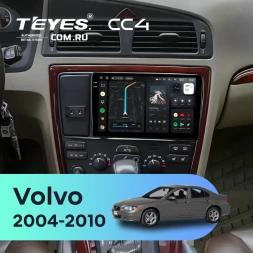Штатная магнитола Teyes CC4 6/64 Volvo S60 (2004-2010)