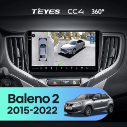 Штатная магнитола Teyes CC4 360 6/64 Suzuki Baleno 2 (2015-2022)