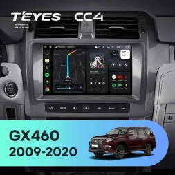 Штатная магнитола Teyes CC4 6/64 Lexus GX460 J150 (2009-2020)