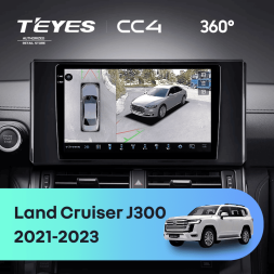 Штатная магнитола Teyes CC4 360 8/128 Toyota Land Cruiser 300 (2021-2023)