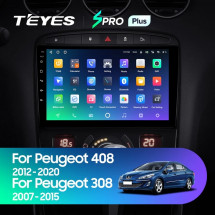 Штатная магнитола Teyes SPRO Plus 4/64 Peugeot 308 (2007-2015)
