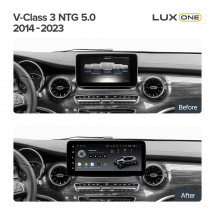 Штатная магнитола Teyes LUX ONE Mercedes-Benz V-Class 3 W447 (NTG 5.0) (2014-2023)