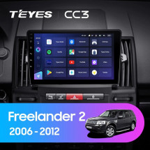 Штатная магнитола Teyes CC3 6/128 Land Rover Freelander 2 (2006-2012)