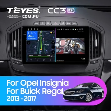Штатная магнитола Teyes CC3 2K 360 6/128 Buick Regal (2013-2017) Тип-A