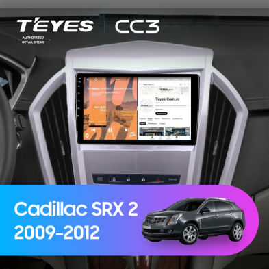 Штатная магнитола Teyes CC3 4/32 Cadillac SRX 2 (2009-2012)