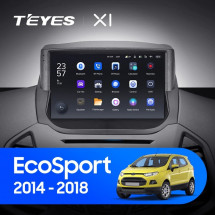 Штатная магнитола Teyes X1 4G 2/32 Ford EcoSport (2014-2018)