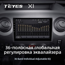 Штатная магнитола Teyes X1 4G 2/32 Nissan NV400 (2010-2020)