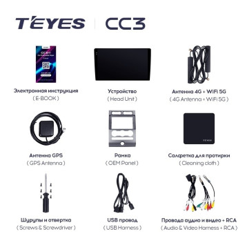 Штатная магнитола Teyes CC3L 4/32 Ford Expedition 3 U3242 U3542 U324 U354 (2006-2017)