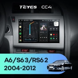Штатная магнитола Teyes CC4 6/64 Audi RS6 2 (2007-2012)